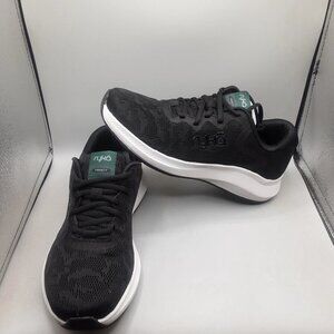 NWT Ryka Women's Frenzy Athletic Walking Sneakers Black Size 5 M $100 RY1217